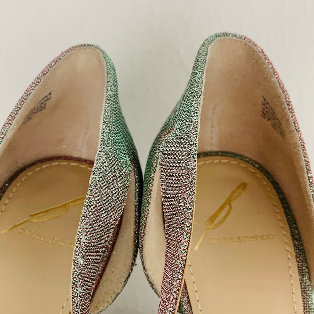 Brian Atwood Shimmer Heels - Size 7 - Picture 4 of 10